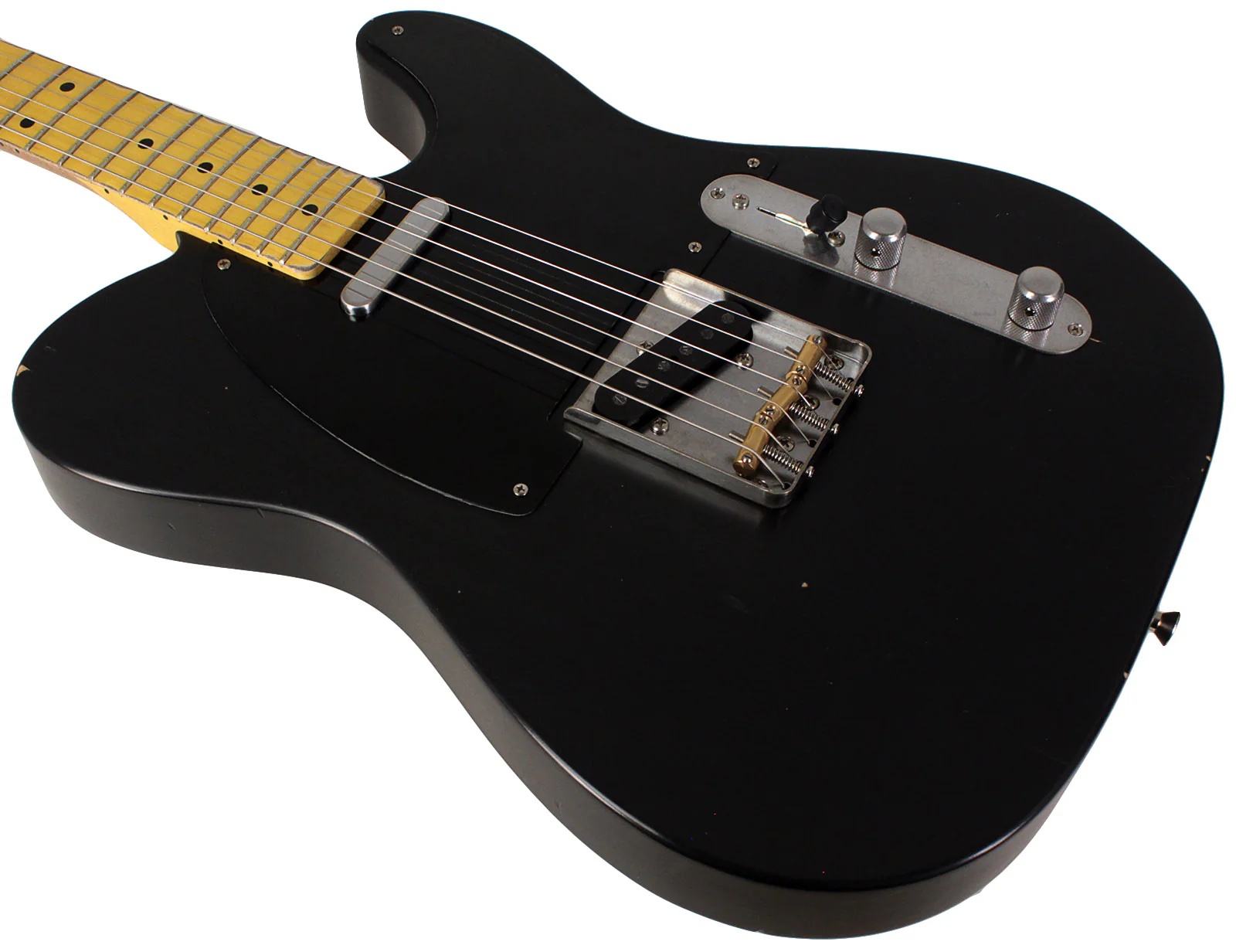 Nash T52 Guitar, Black, Light Aging - Image 4