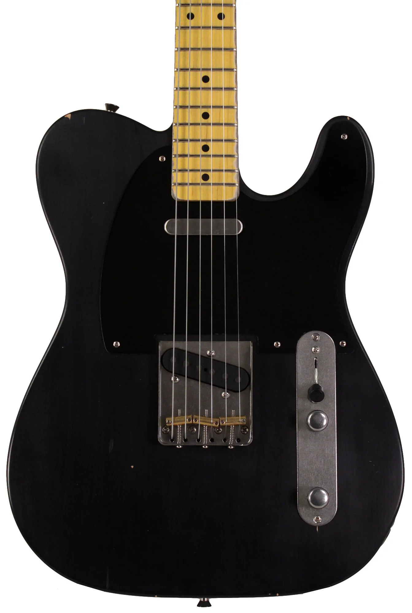Nash T52 Guitar, Black, Light Aging - Image 5