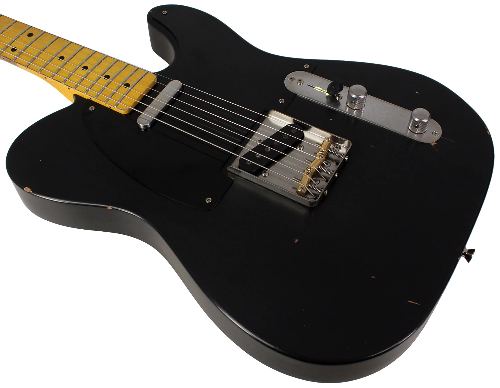 Nash T52 Guitar, Black, Light Aging - Image 4