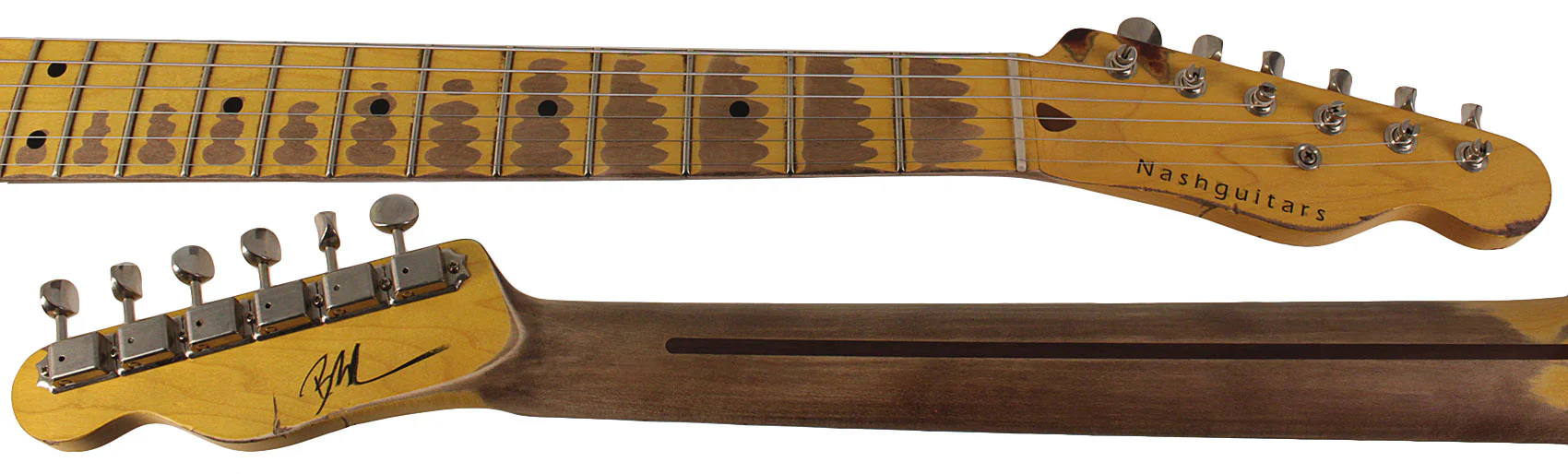 Nash T52 Guitar, Butterscotch Blonde, Extra Heavy Aging - Image 7