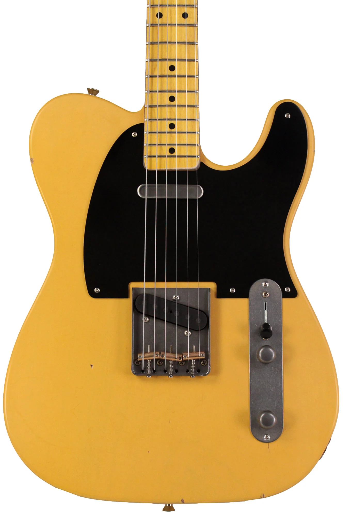 Nash T52 Guitar, Butterscotch Blonde, Boat Neck, Light Aging - Image 5
