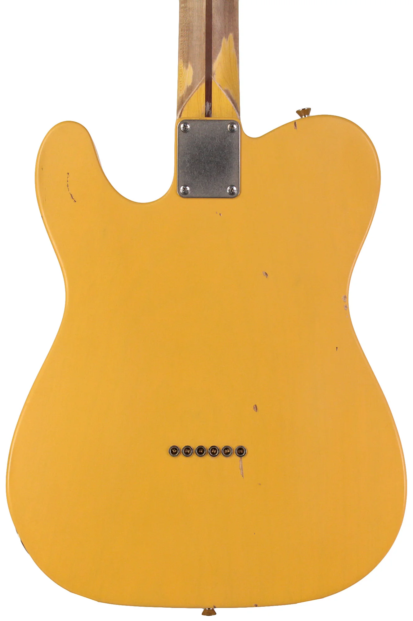 Nash T52 Guitar, Butterscotch Blonde, Boat Neck, Light Aging - Image 6