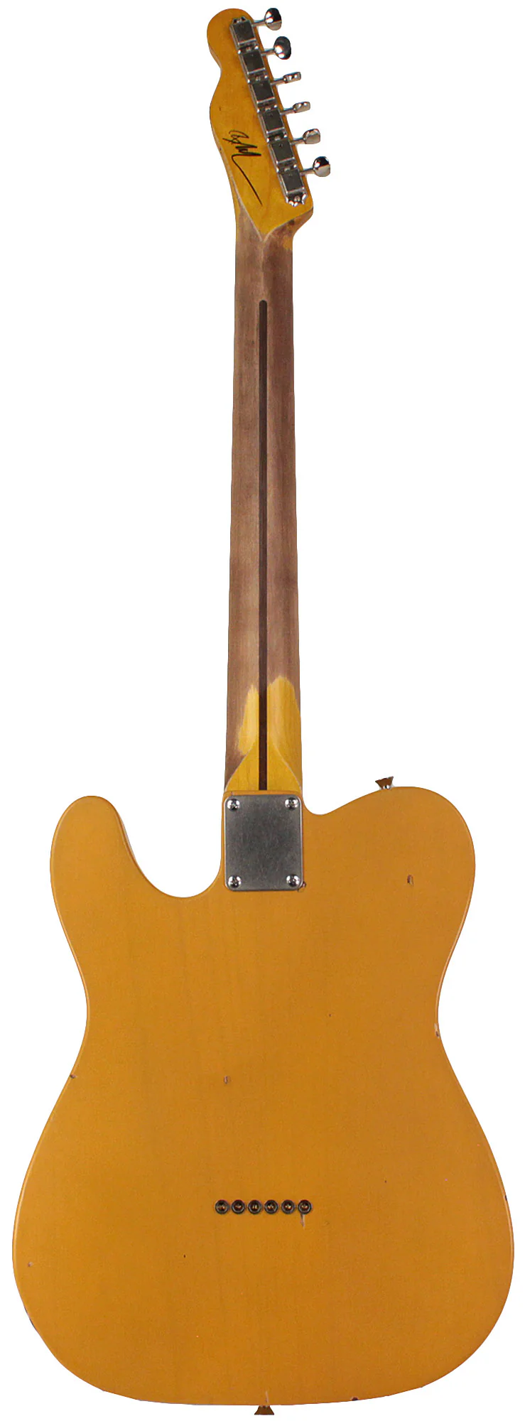 Nash T52 Guitar, Butterscotch Blonde, Boat Neck, Light Aging - Image 7