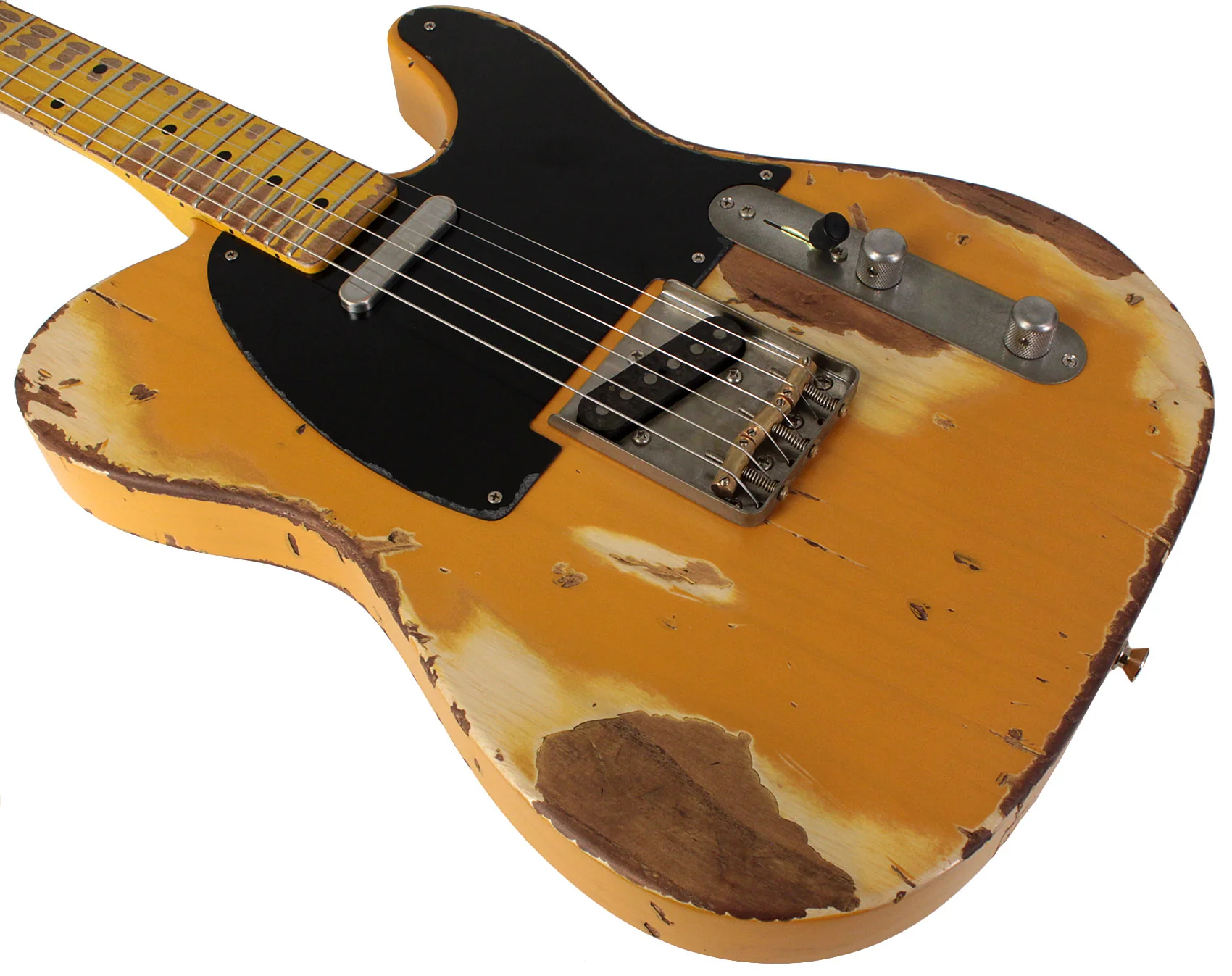 Nash T52 Guitar, Butterscotch Blonde, Extra Heavy Relic - Image 4