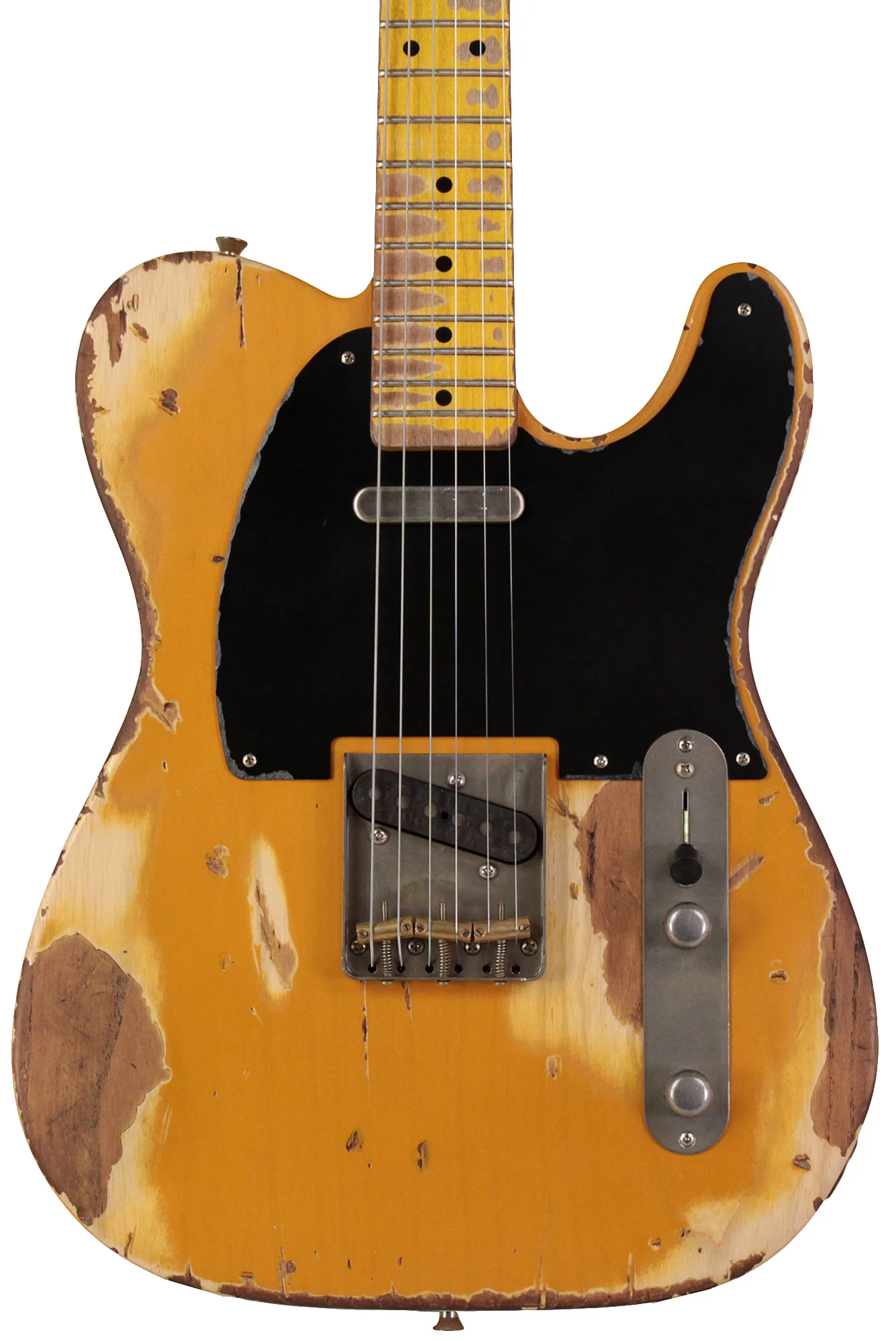 Nash T52 Guitar, Butterscotch Blonde, Extra Heavy Relic - Image 5