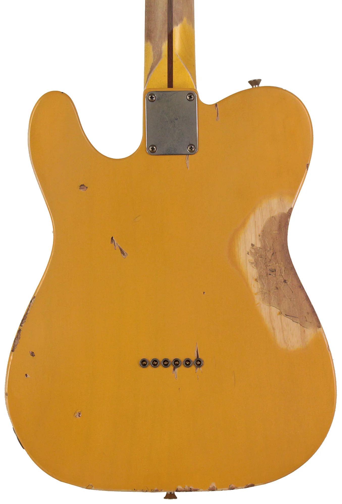 Nash T52 Guitar, Butterscotch Blonde, Heavy Aging - Image 6
