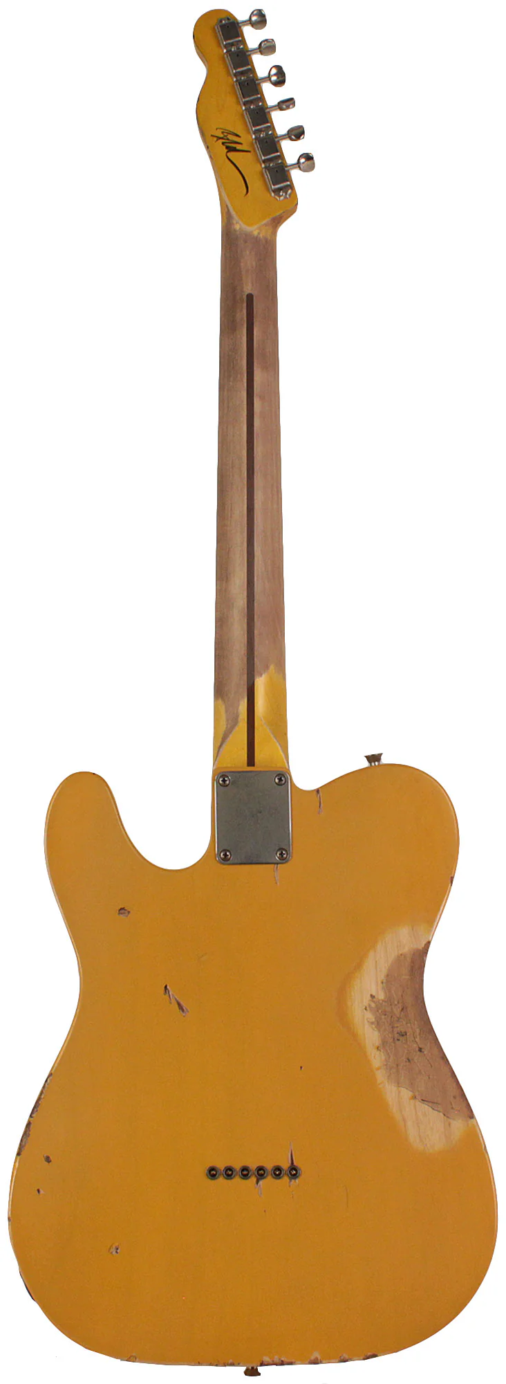 Nash T52 Guitar, Butterscotch Blonde, Heavy Aging - Image 7
