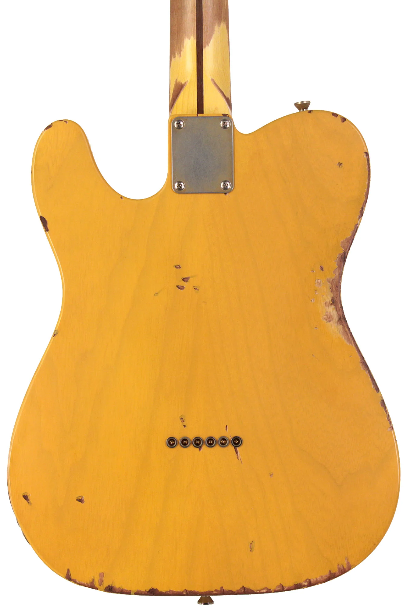 Nash T52 Guitar, Butterscotch Blonde, Heavy Aging - Image 5