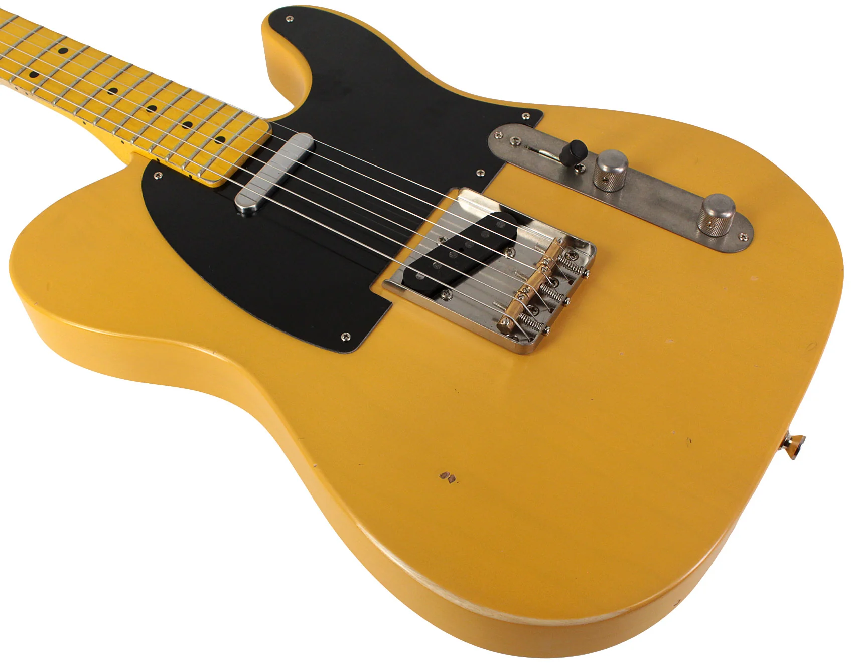 Nash T52 Guitar, Butterscotch Blonde, Light Aging - Image 4