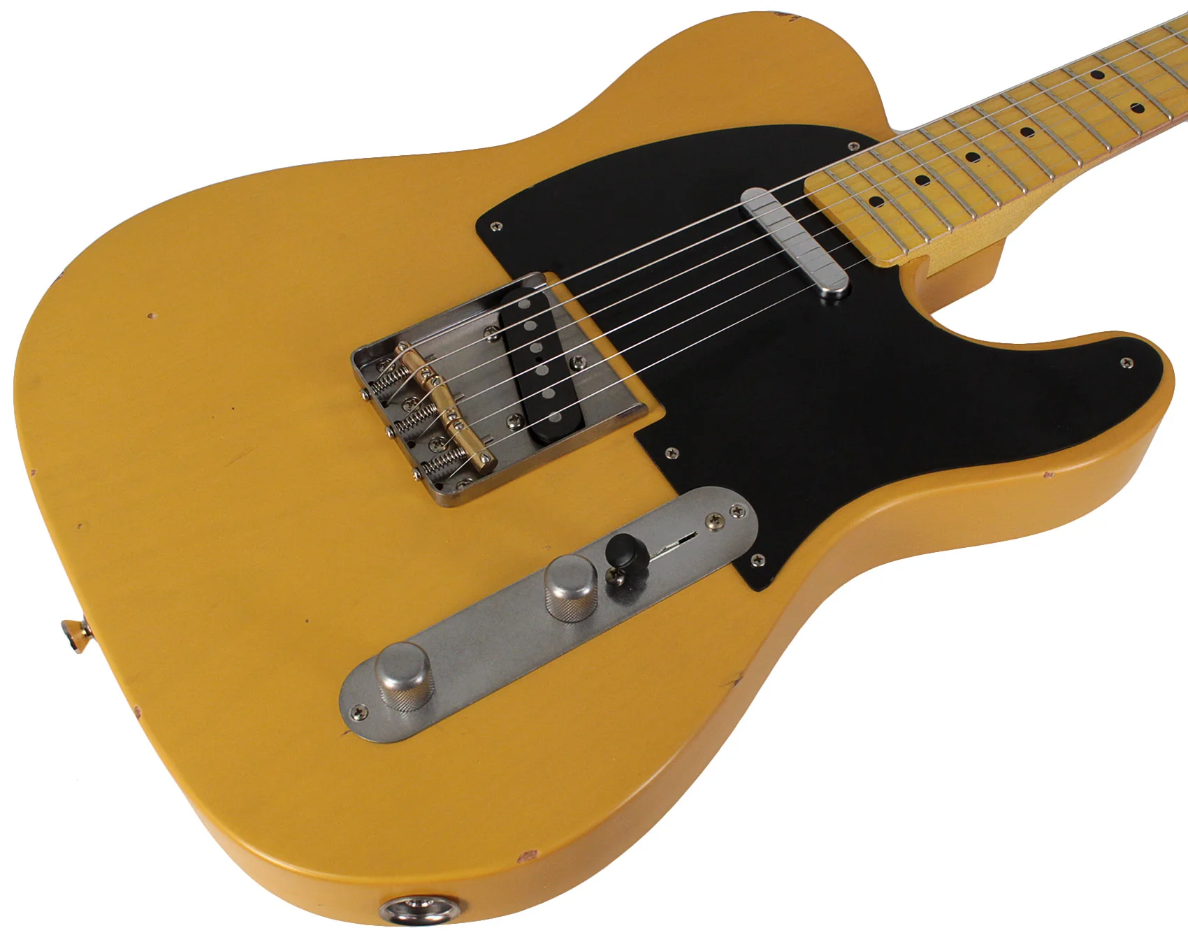 Nash T52 Guitar, Butterscotch Blonde, Light Aging - Image 2