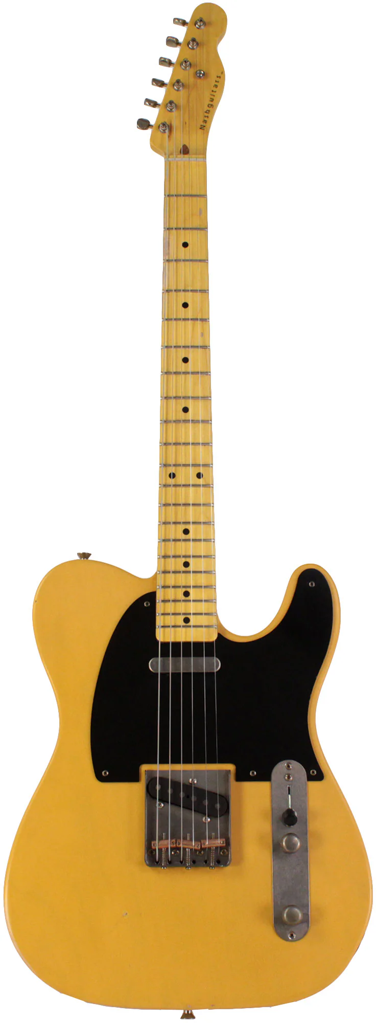 Nash T52 Guitar, Butterscotch Blonde, Light Aging