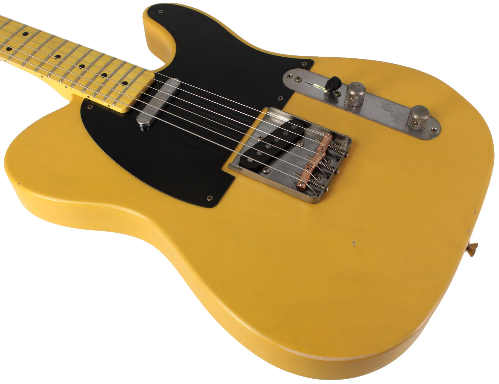 Nash T52 Guitar, Butterscotch Blonde, Light Aging - Image 4