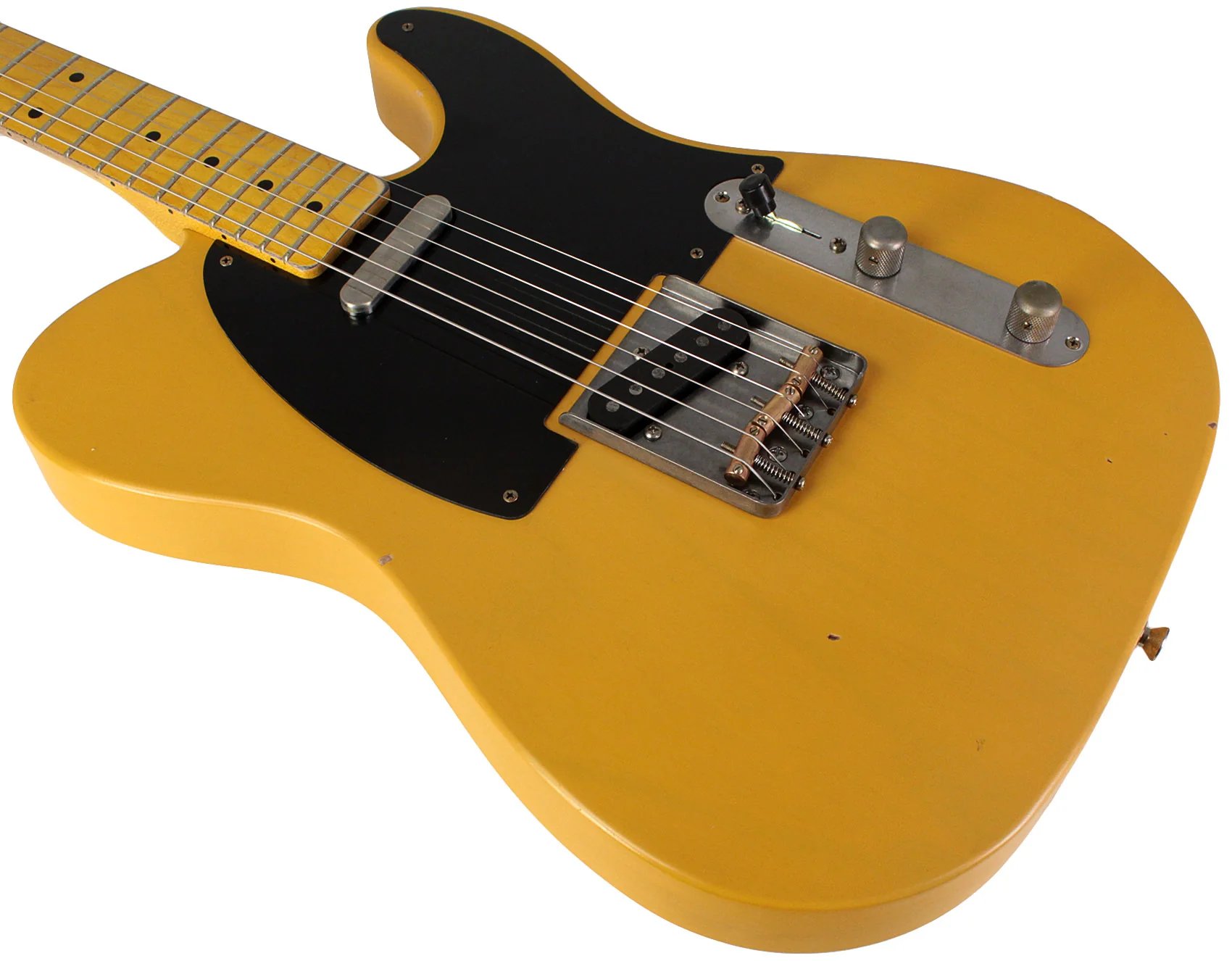 Nash T52 Guitar, Butterscotch Blonde, Light Aging - Image 4
