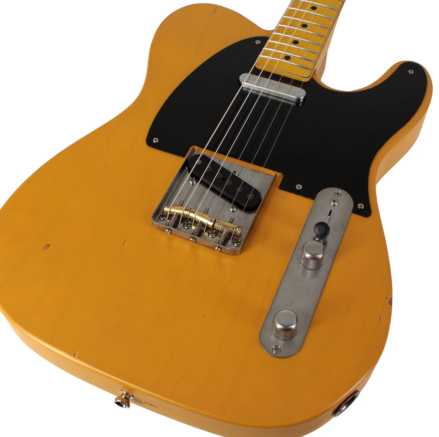 Nash T52 Guitar, Butterscotch Blonde, Light Aging - Image 3