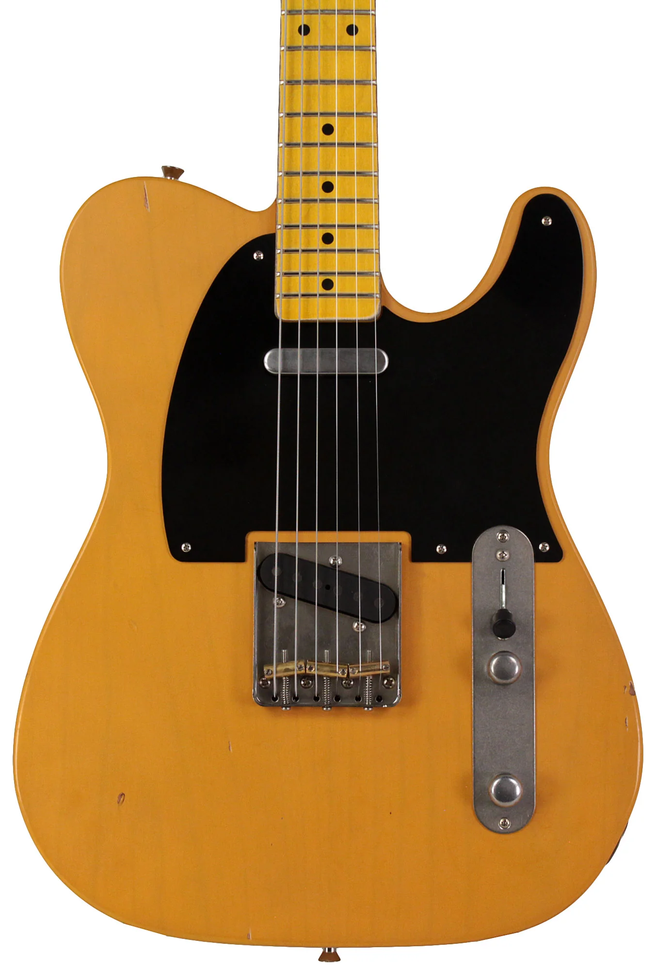 Nash T52 Guitar, Butterscotch Blonde, Light Aging - Image 5