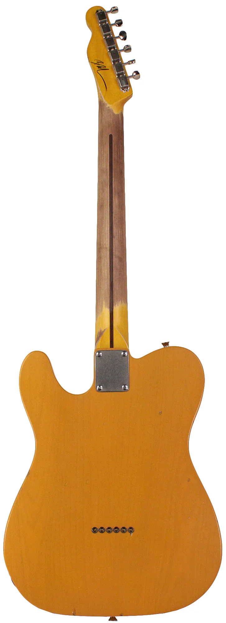 Nash T52 Guitar, Butterscotch Blonde, Light Aging - Image 7