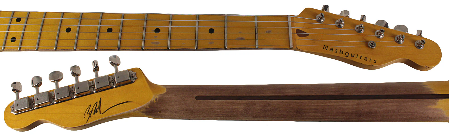 Nash T52 Guitar, Butterscotch Blonde, Light Aging - Image 8