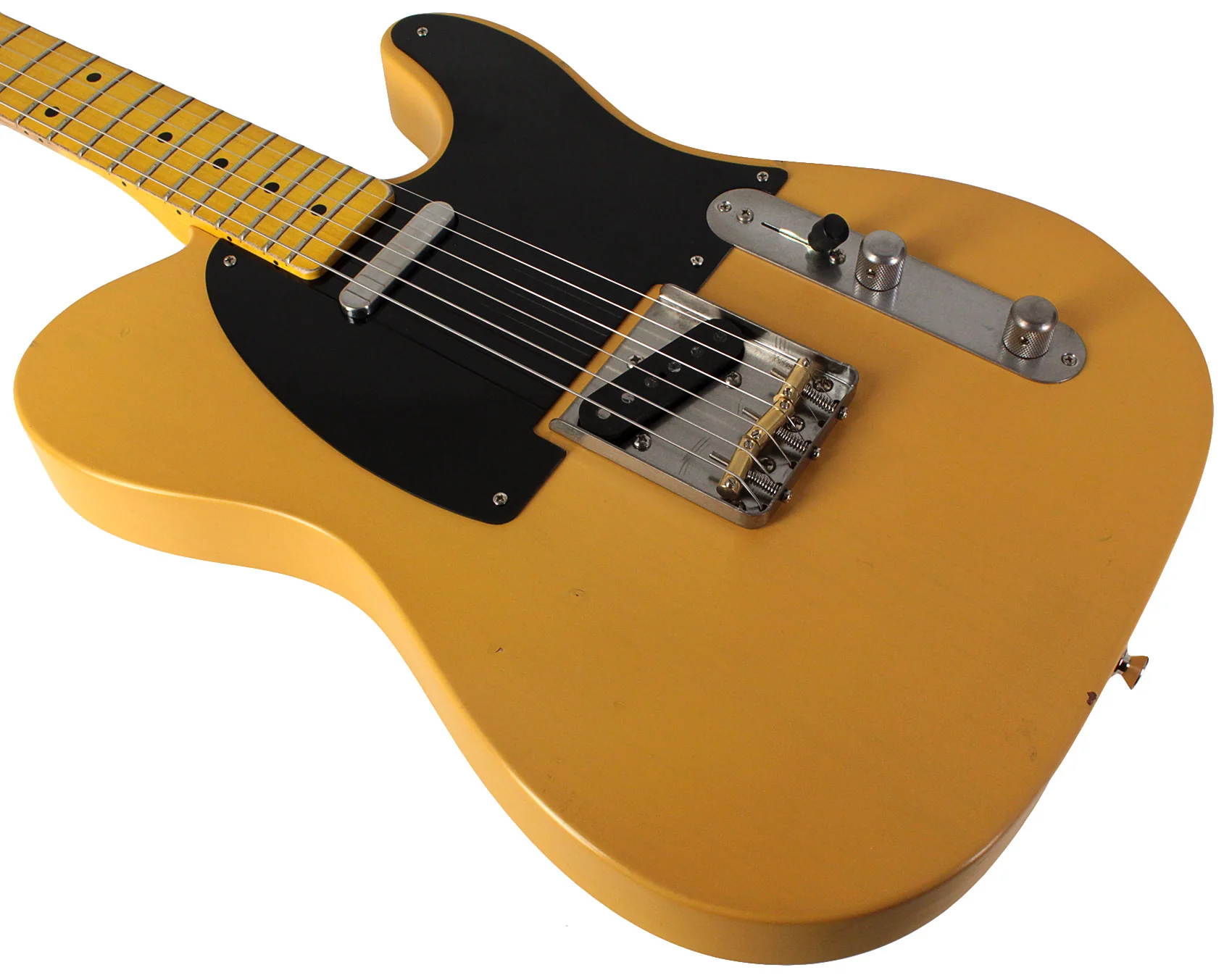 Nash T52 Guitar, Butterscotch Blonde, Light Aging - Image 3