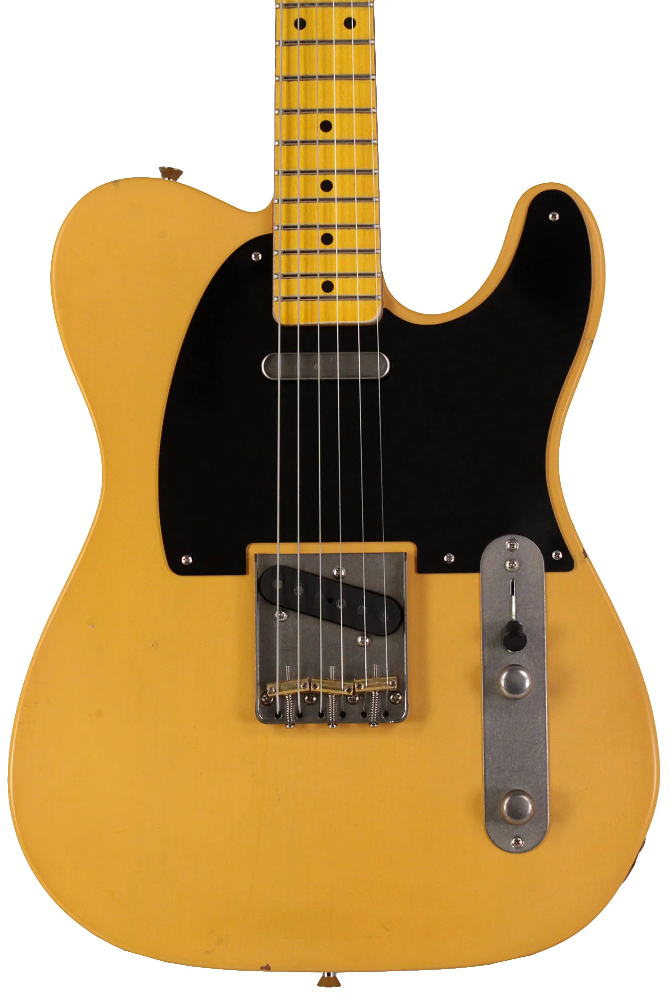 Nash T52 Guitar, Butterscotch Blonde, Light Aging - Image 4