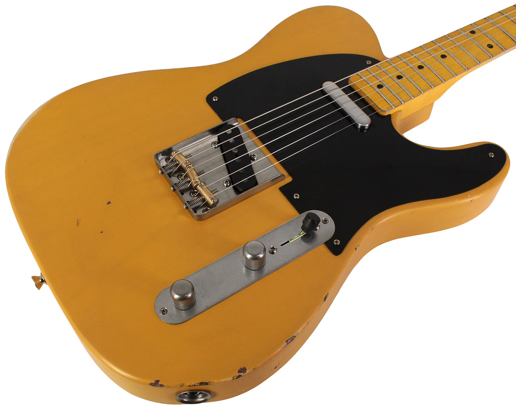 Nash T52 Guitar, Butterscotch Blonde, Light Aging - Image 2