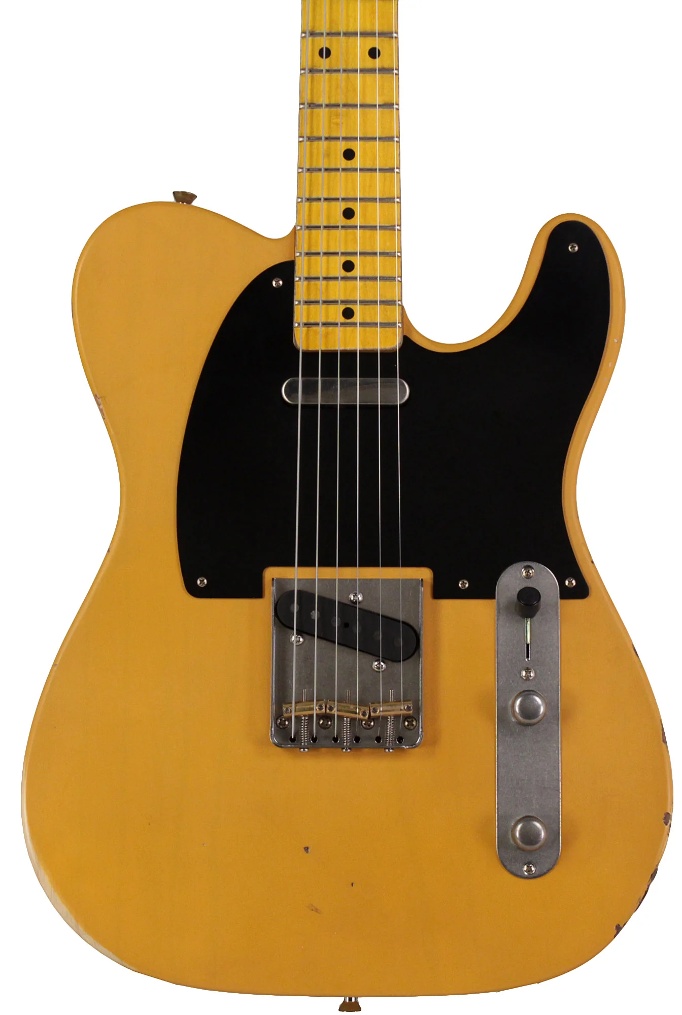 Nash T52 Guitar, Butterscotch Blonde, Light Aging - Image 5