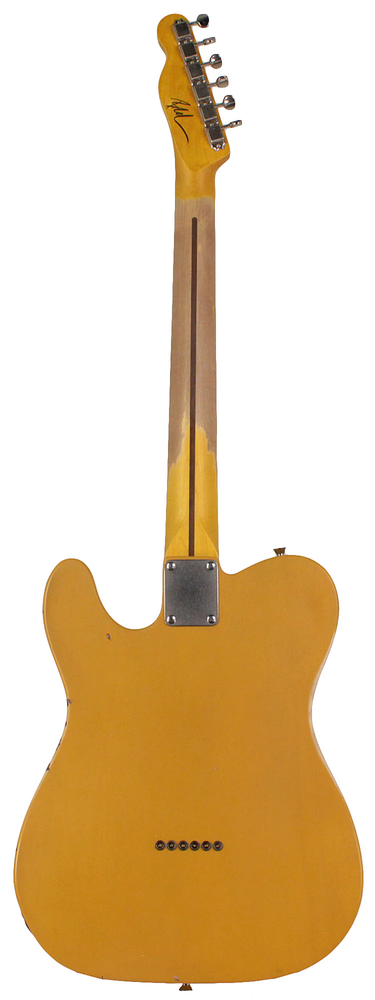 Nash T52 Guitar, Butterscotch Blonde, Light Aging - Image 7