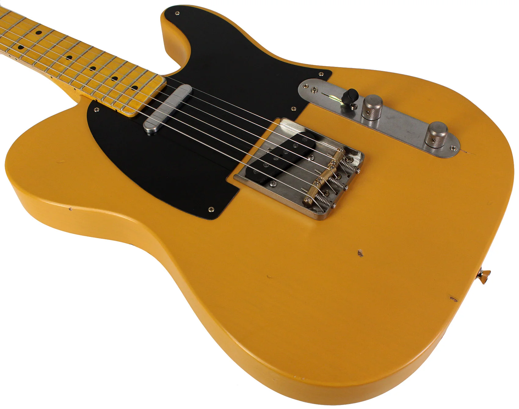 Nash T52 Guitar, Butterscotch Blonde, Light Aging - Image 4