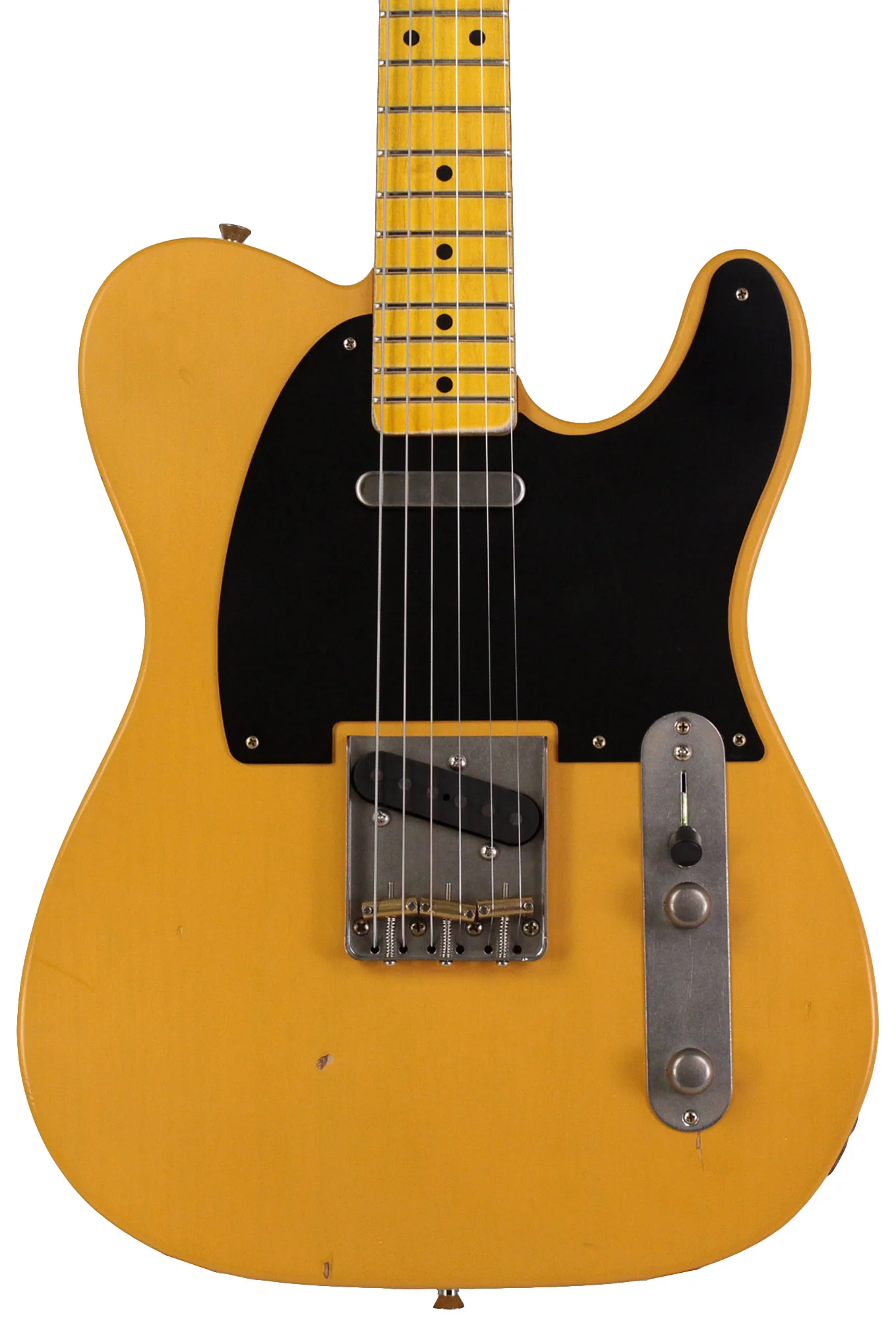 Nash T52 Guitar, Butterscotch Blonde, Light Aging - Image 5