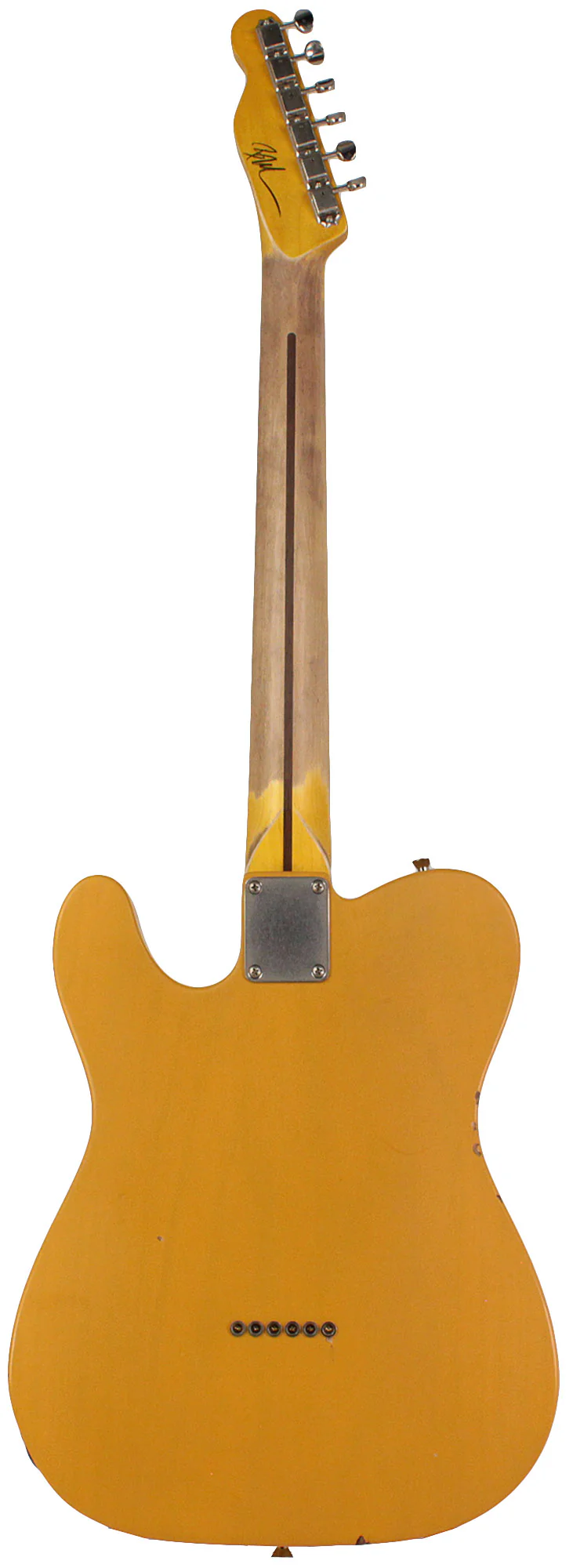 Nash T52 Guitar, Butterscotch Blonde, Light Aging - Image 7