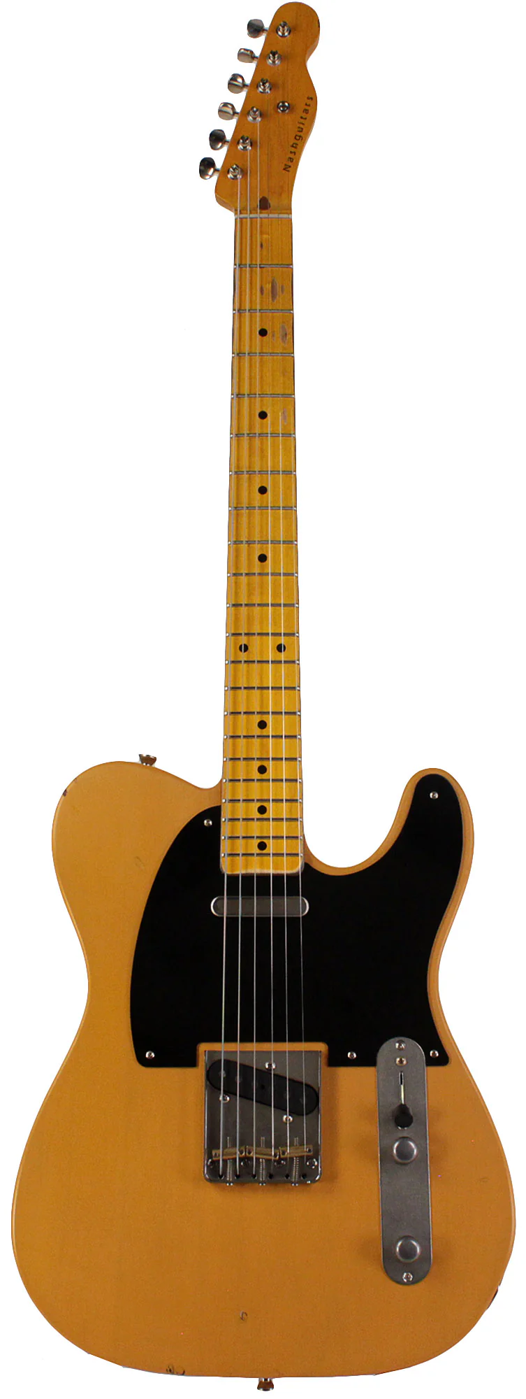 Nash T52 Guitar, Butterscotch Blonde, Light Aging