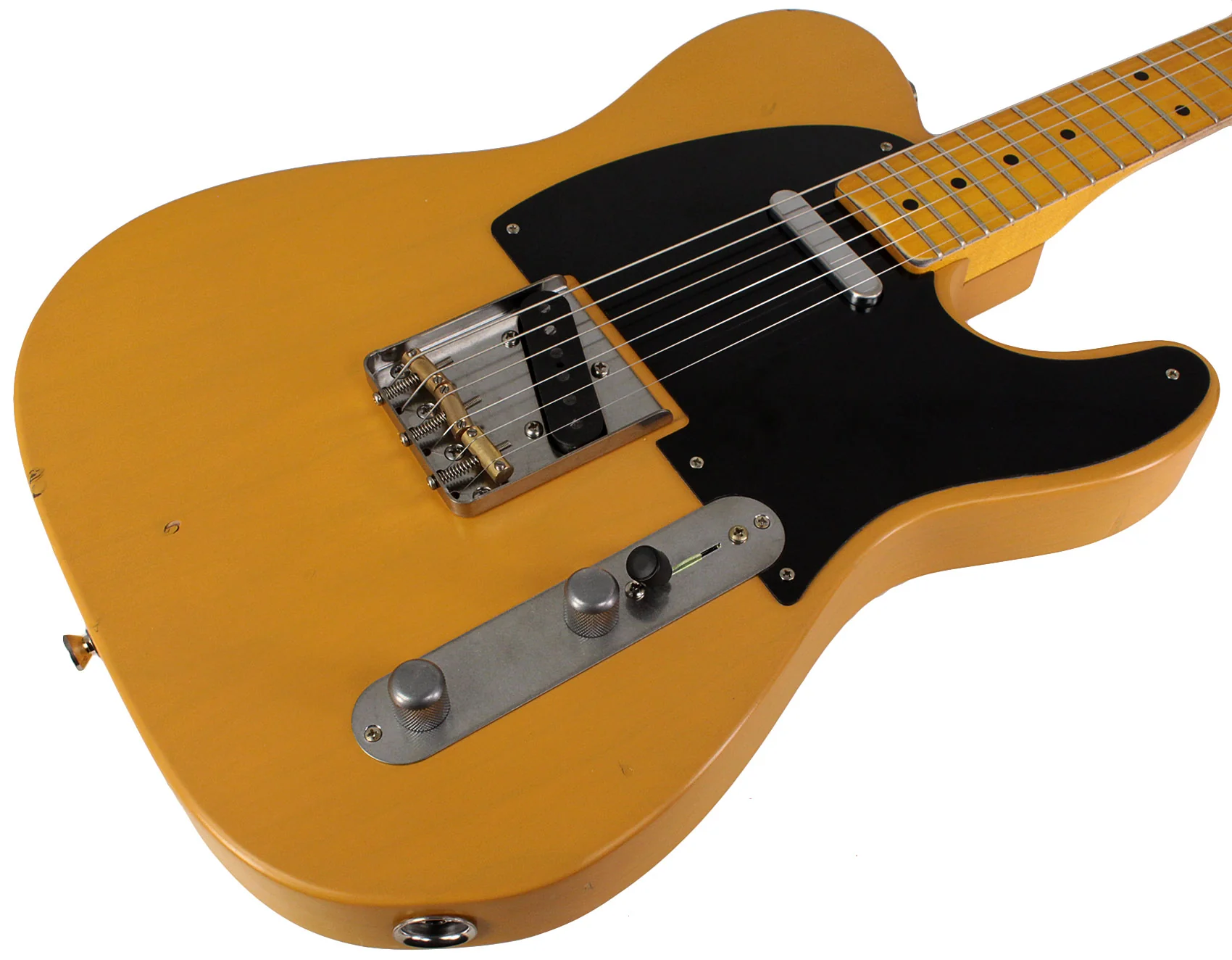 Nash T52 Guitar, Butterscotch Blonde, Light Aging - Image 2