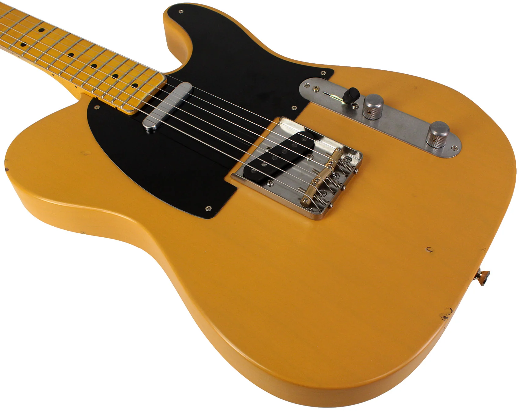 Nash T52 Guitar, Butterscotch Blonde, Light Aging - Image 4