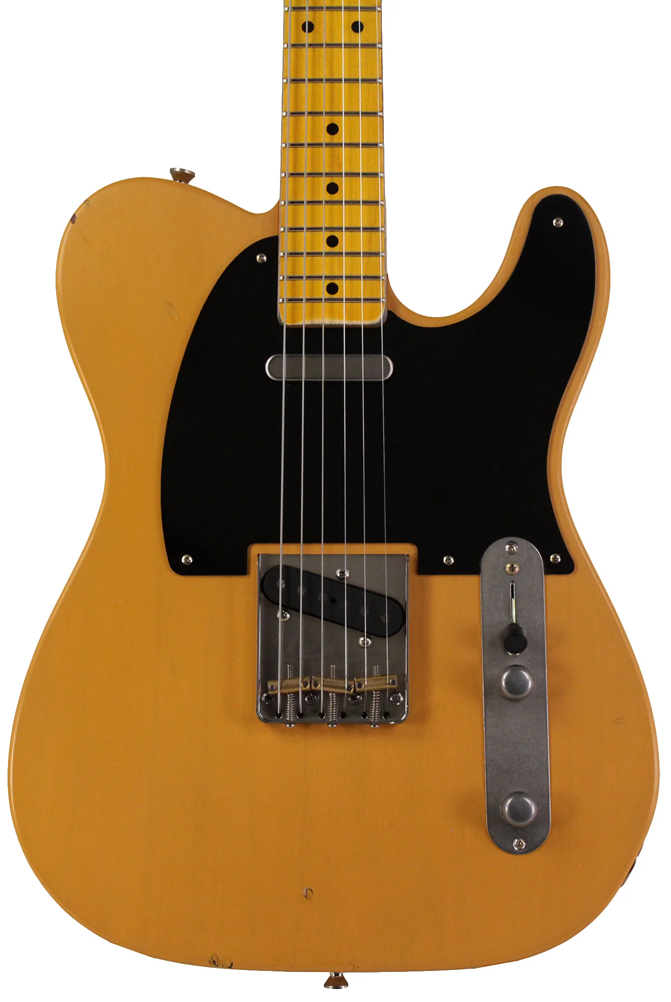 Nash T52 Guitar, Butterscotch Blonde, Light Aging - Image 5