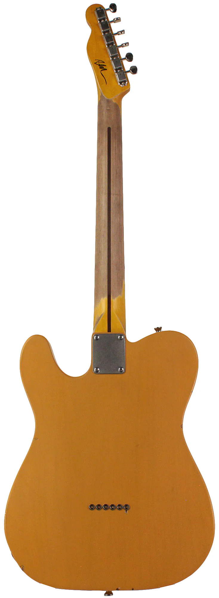 Nash T52 Guitar, Butterscotch Blonde, Light Aging - Image 7
