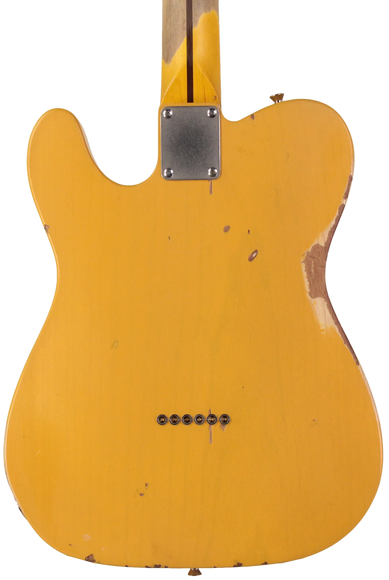 Nash T52 Guitar, Butterscotch Blonde, Medium Aging - Image 6