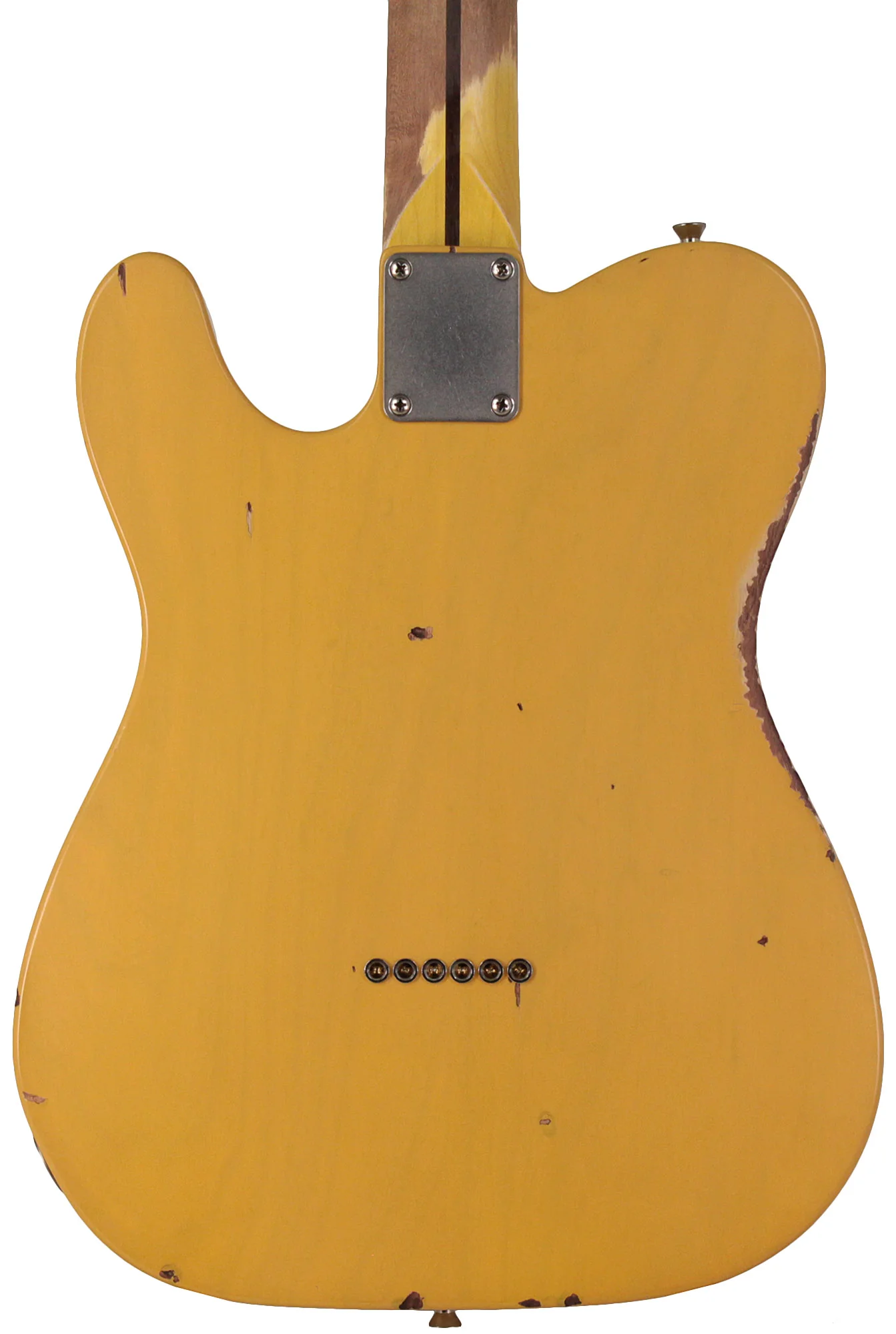 Nash T52 Guitar, Butterscotch Blonde, Medium Aging - Image 5