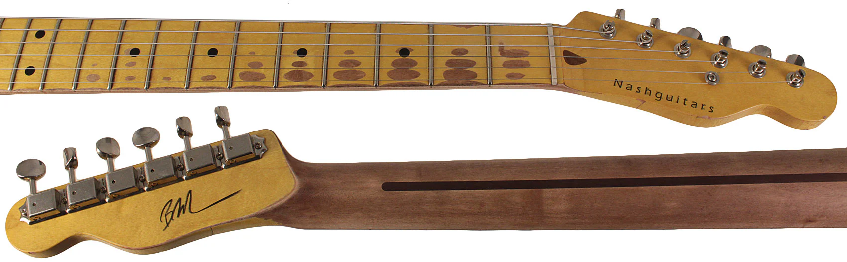 Nash T52 Guitar, Mary Kaye Blonde, Medium Aging - Image 8