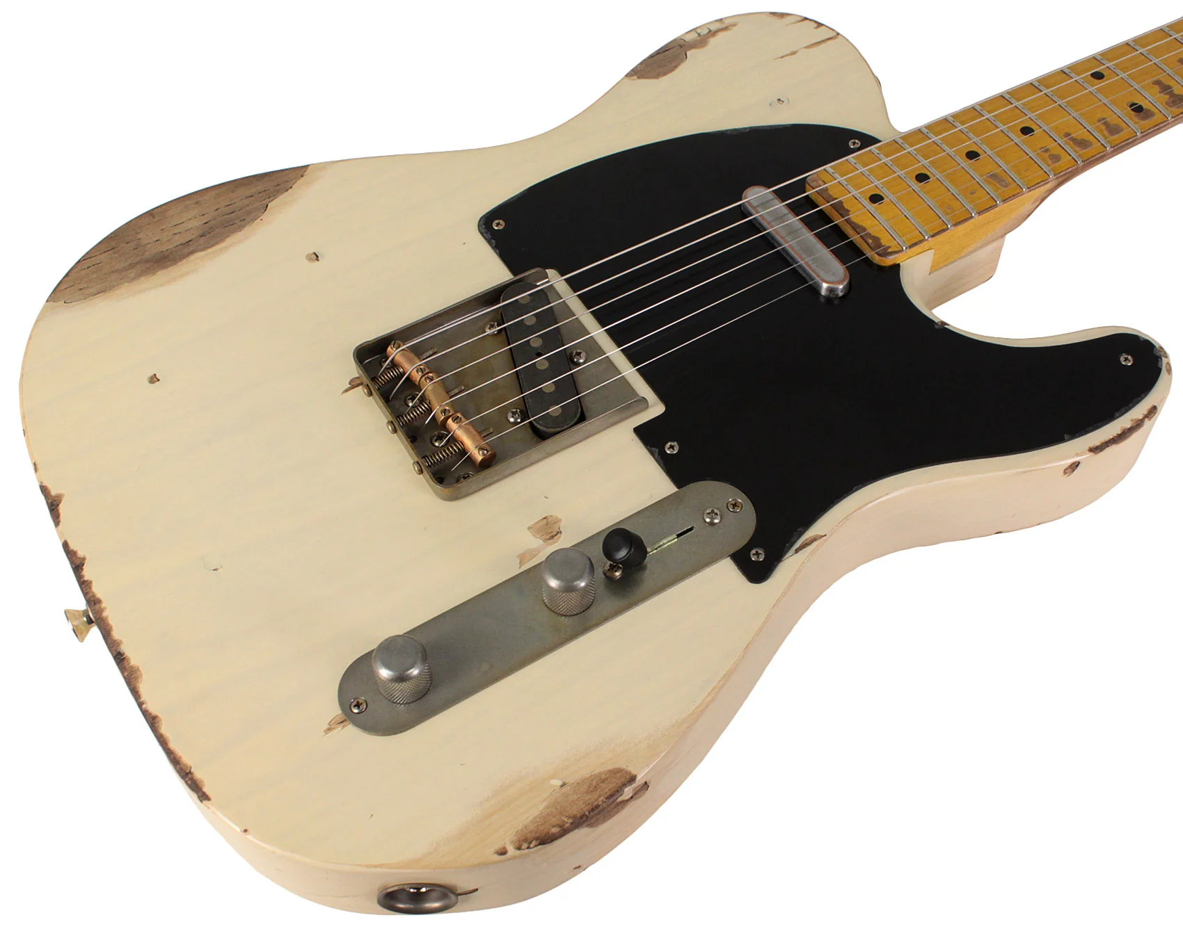 Nash T52 Guitar, Mary Kaye White, Heavy Aging - Image 2