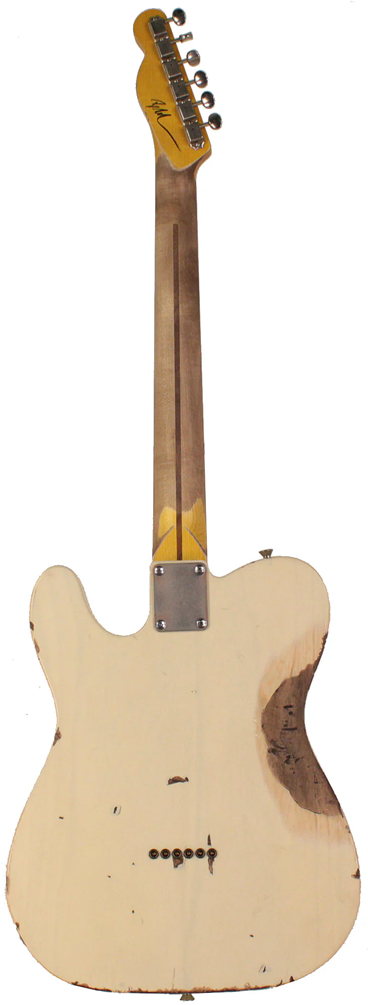 Nash T52 Guitar, Mary Kaye White, Heavy Aging - Image 7