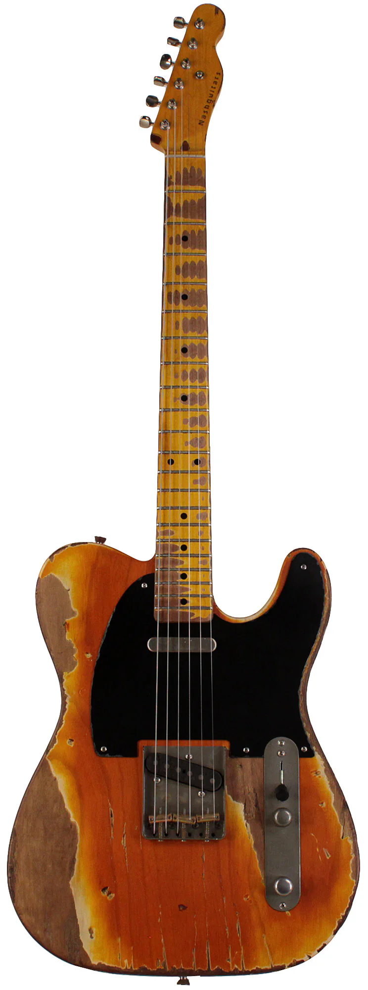 Nash T52 Guitar, Vintage Amber, Extra Heavy Relic