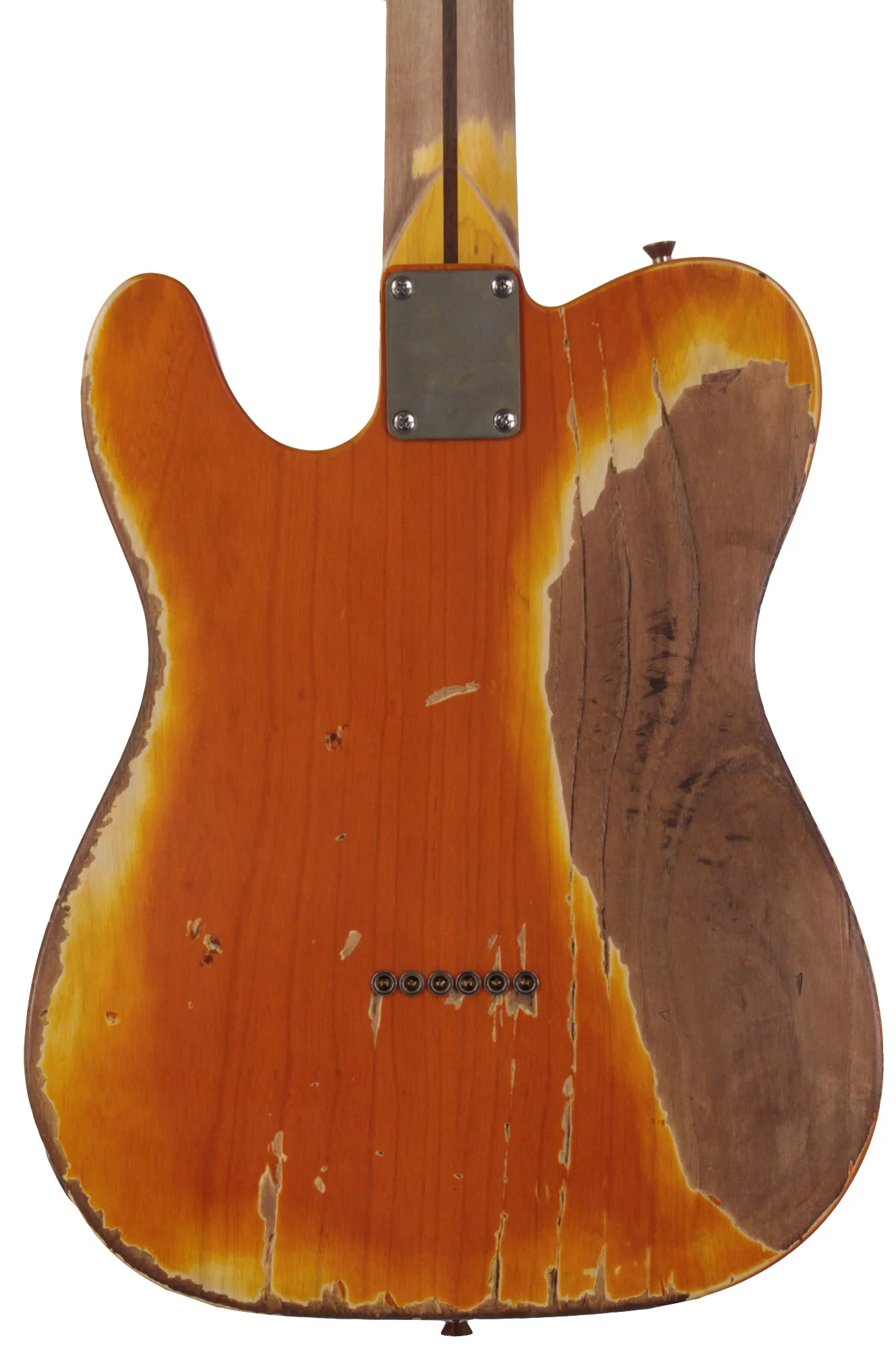 Nash T52 Guitar, Vintage Amber, Extra Heavy Relic - Image 6