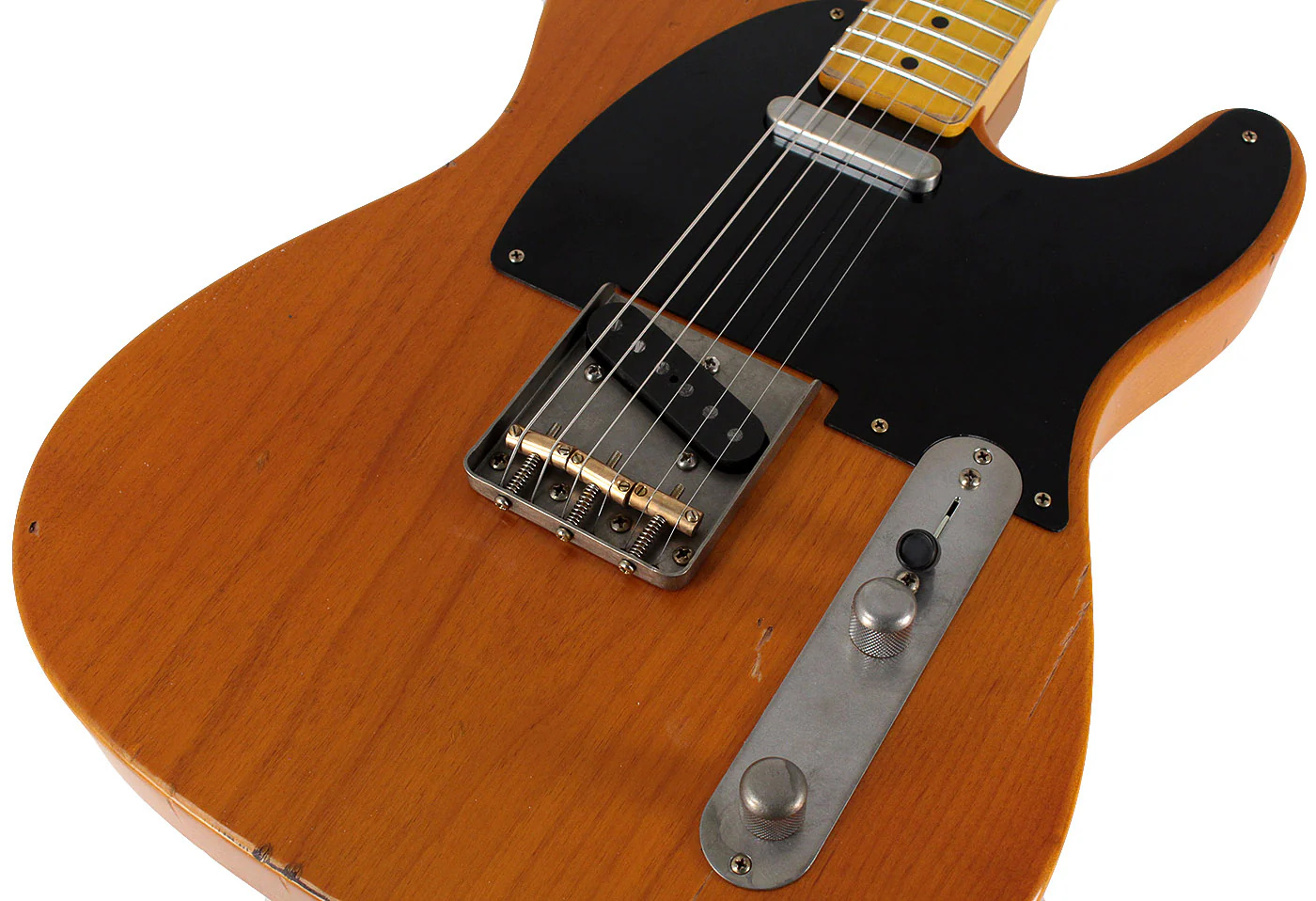 Nash T52 Guitar, Vintage Amber, Light Relic - Image 3
