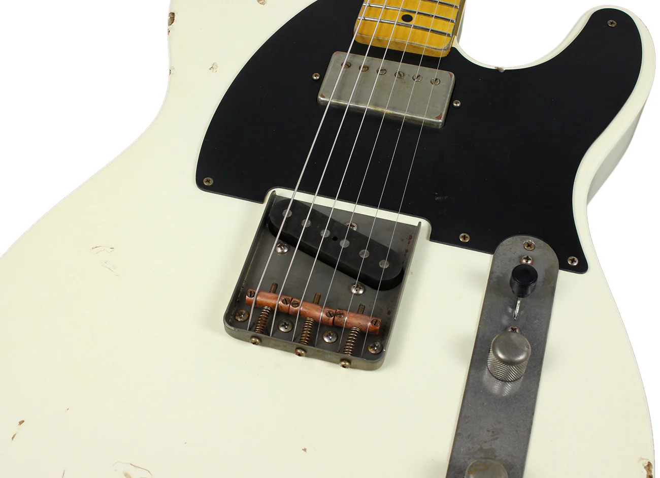 Nash T52 Olympic White, Neck Humbucker - Image 6