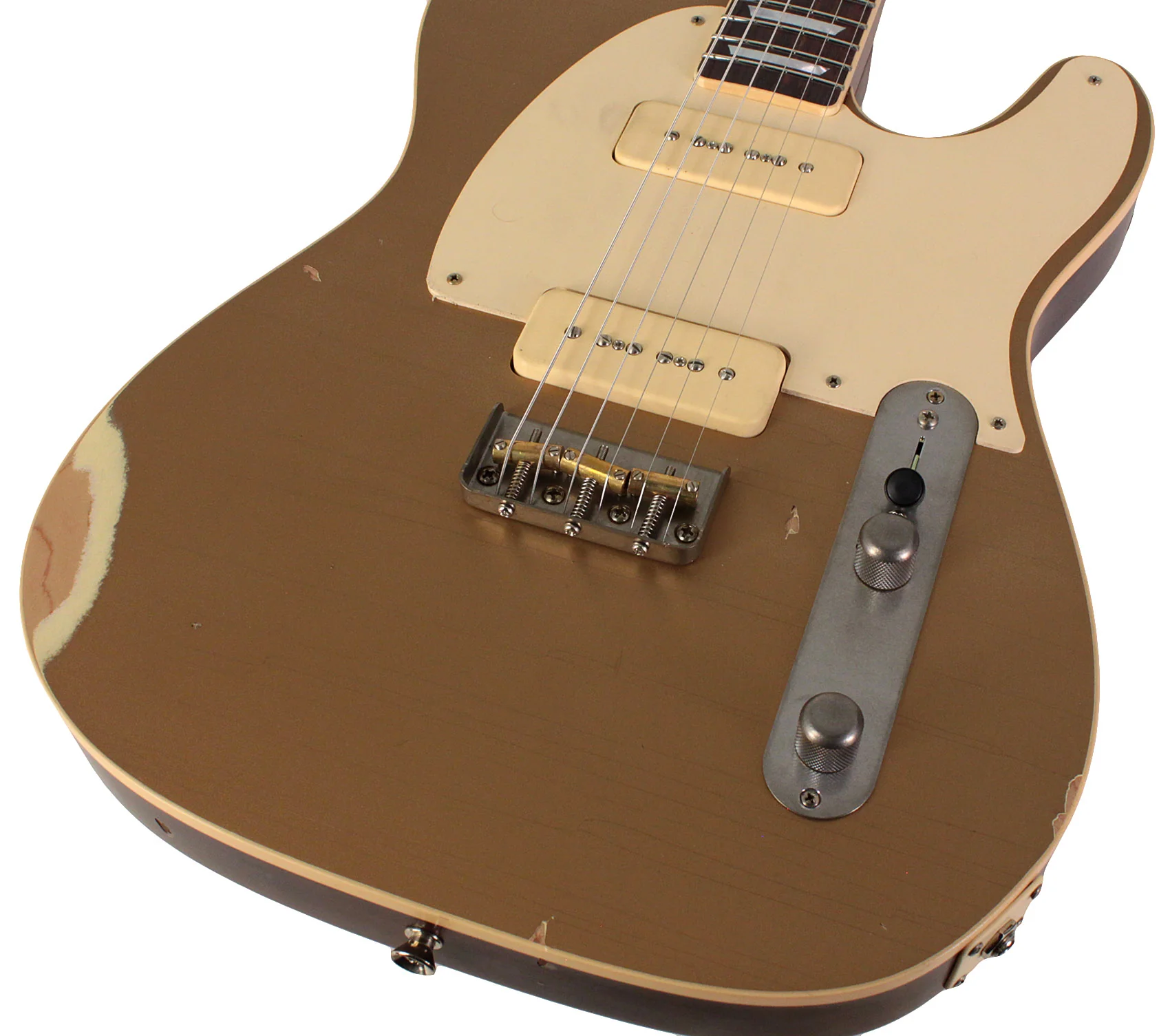 Nash T56GT Guitar, Gold Top, Medium Aging - Image 3