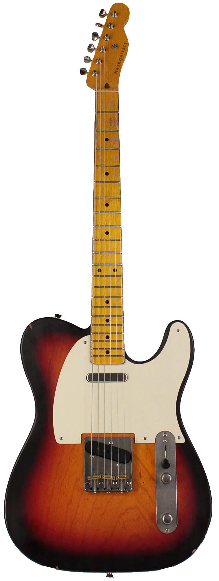Nash T57 Guitar, 3-Tone Sunburst, Light Aging