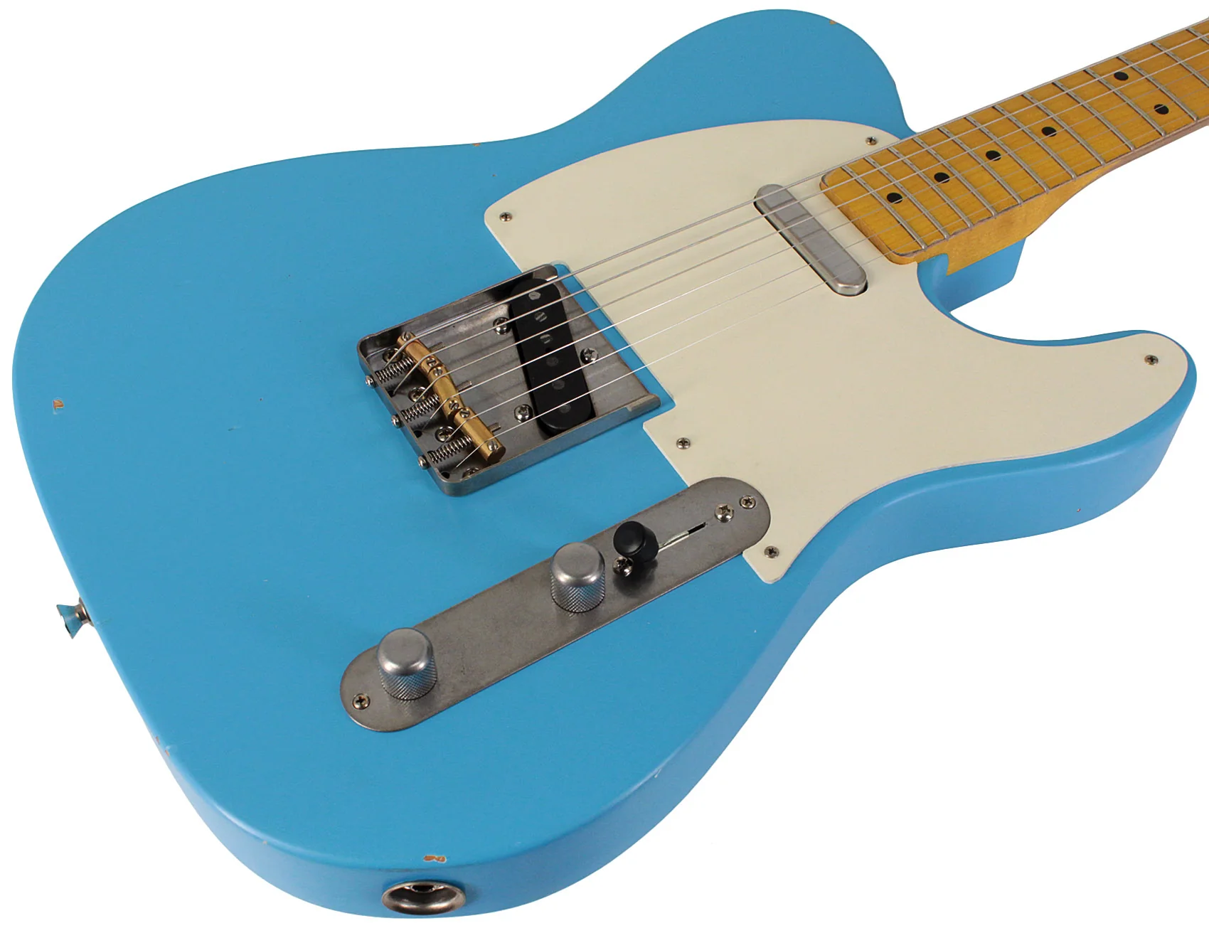 Nash T57 Guitar, Daphne Blue, Light Aging - Image 2