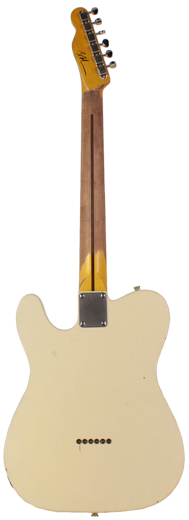 Nash T57 Guitar, Olympic White, Light Aging - Image 6