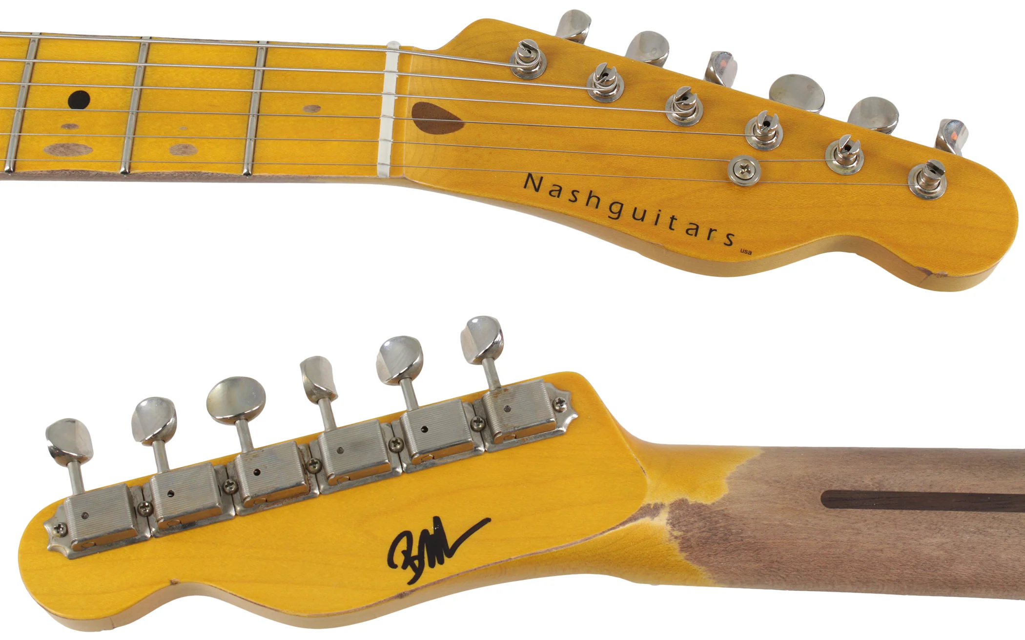 Nash T57 Guitar, Salmon - Image 8