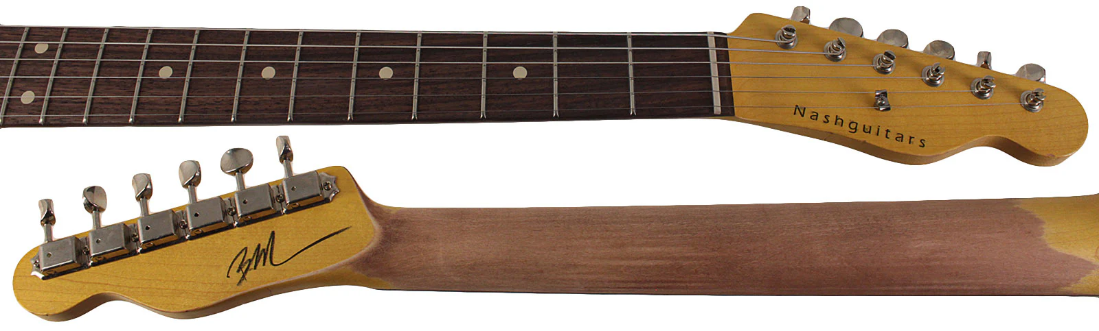 Nash T63 Guitar, 3 Tone Sunburst, Light Aging - Image 8