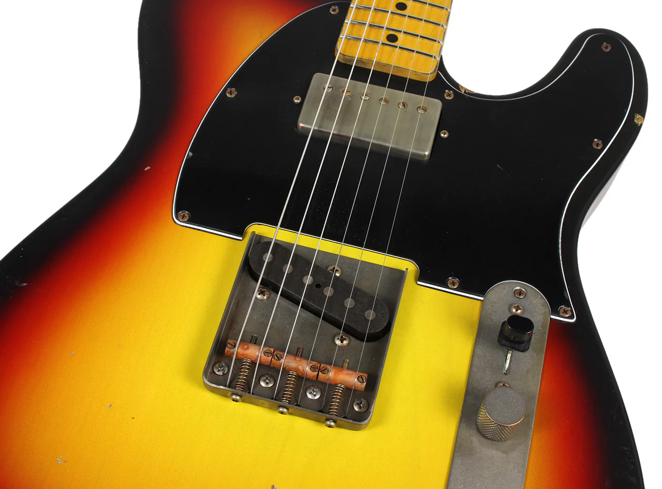 Nash T63 Guitar, 3 Tone Sunburst, Humbucker - Image 6